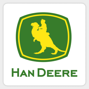 HAN DEERE Sticker